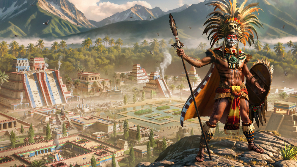Aztecs: The Last Sun - Deutsches Survival-Städtebauspiel verlässt Early Access im Mai