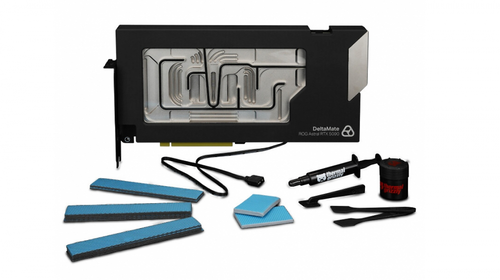 Für Geforce RTX 5090 Astral: DeltaMate GPU Block für rund 500 Euro erhältlich
