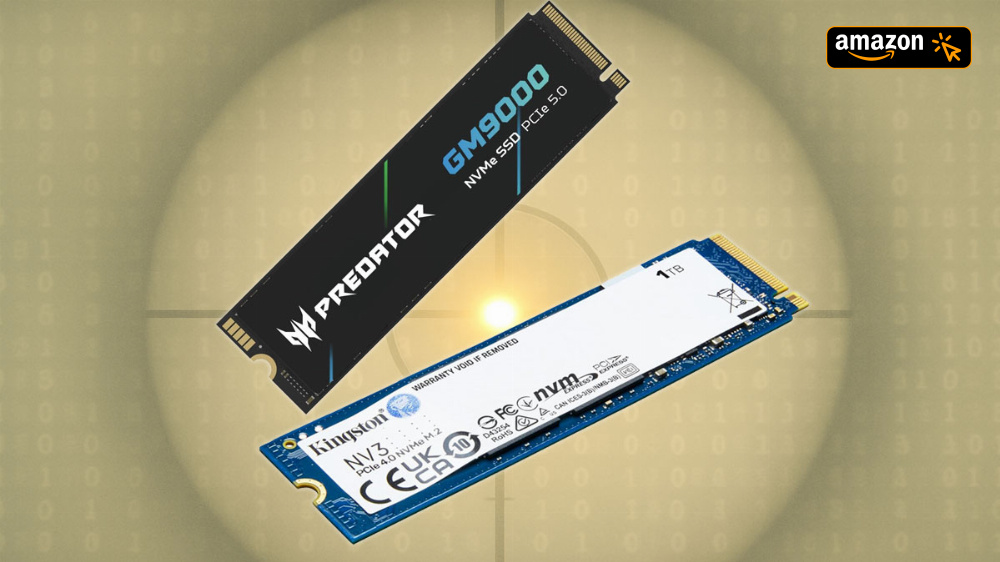 Zu Tiefstpreisen: Amazon haut PCI-e-4.0-SSD von Kingston für unter 33 Euro und PCI-e-5.0-SSDs raus