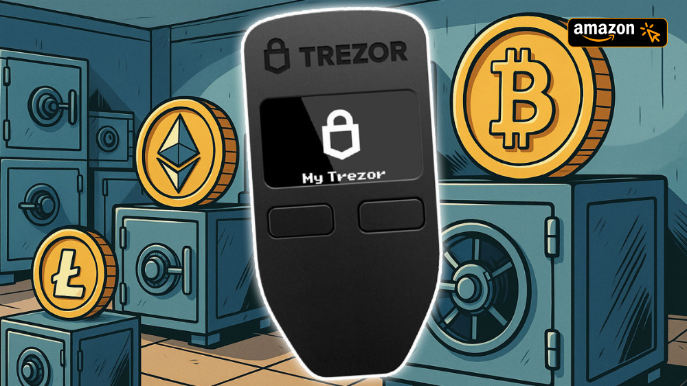Sichere Hardware-Wallet unter 20 Euro gefallen: Trezor Model One lohnt sich für Krypto-Fans