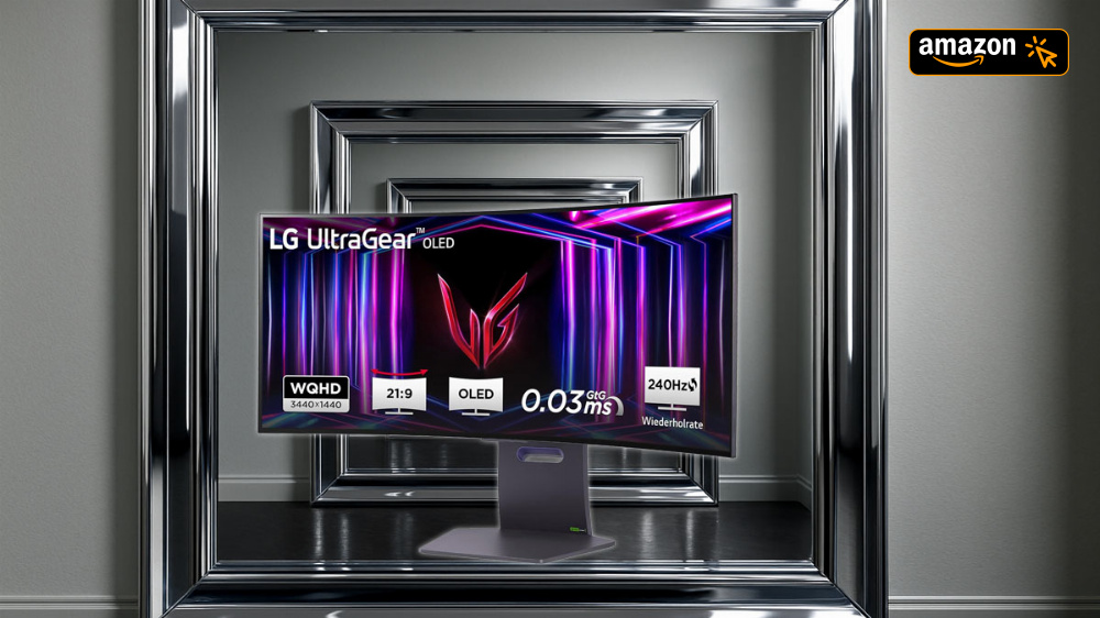 Amazon im Preis-Duell | 34-Zoll-OLED-Monitor von LG günstig wie nie 