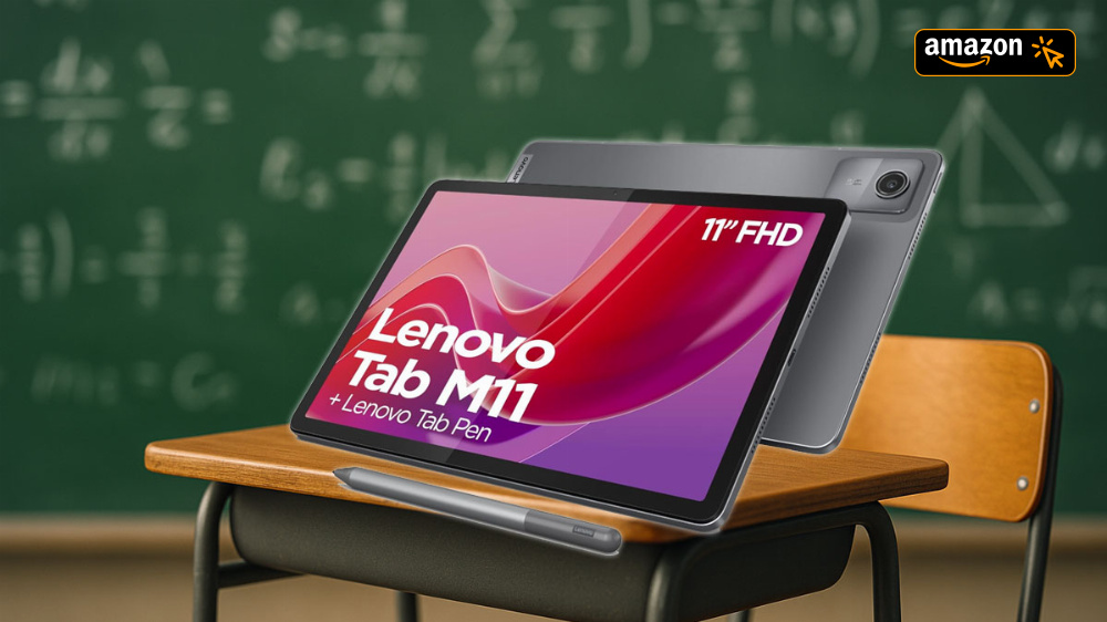 11 Zoll, Stift, 128 GByte - Lenovo Tab M11 gibt's bei Amazon aktuell zum Tiefstpreis