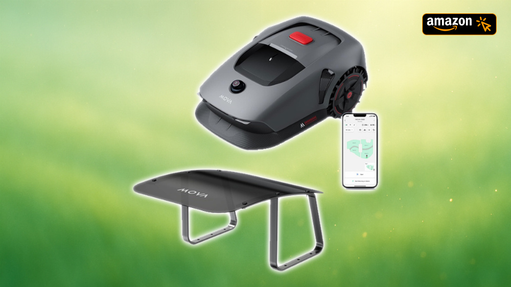 Günstig wie noch nie: Mähroboter inklusive Garage fällt bei Amazon um 549 Euro im Preis