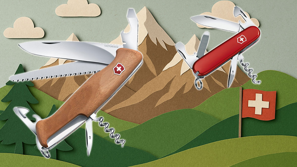 Sportsman und edler Ranger mit Feststellklinge: Amazon schnitzt Victorinox kurz billiger raus