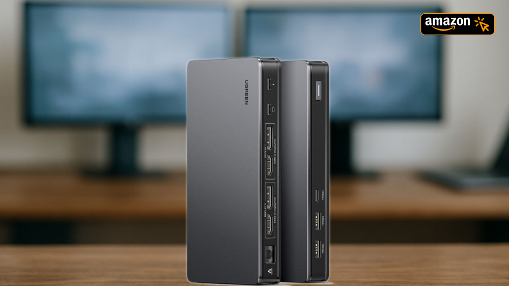 Für kurze Zeit | Amazon haut Dual-Monitor-Dock zum Tiefstpreis raus 