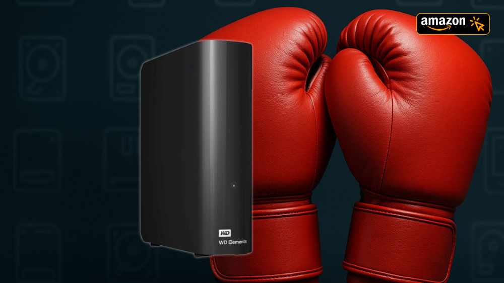Amazon vs. MediaMarkt: Nur 0,017 €/GByte sorgen für Tiefstpreis bei der Desktop-HDD WD Elements