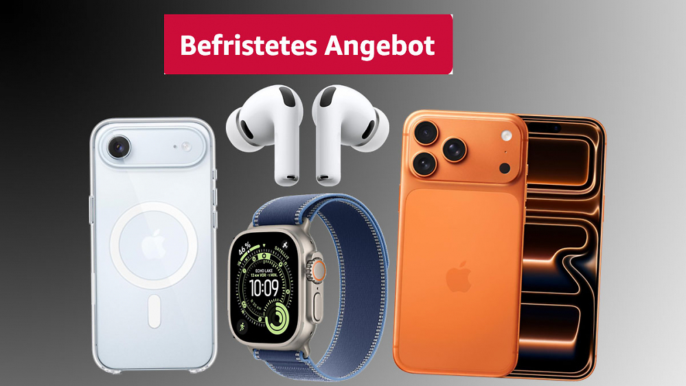 Release von iPhone 17, Apple Watch 11, AirPods Pro 3 & Co.: Erste Sonderangebote bei Amazon