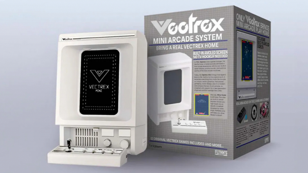Vectrex Mini: Geschrumpfte Version der 80er-Heimkonsole mit Hochkantbildschirm