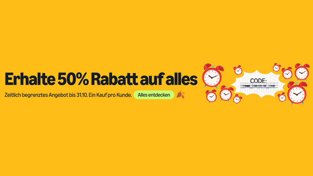 50% Rabatt auf alles: Dieser Code halbiert bis 31. Oktober alle Preise bei Amazon Haul - nur ein Kauf pro Kunde