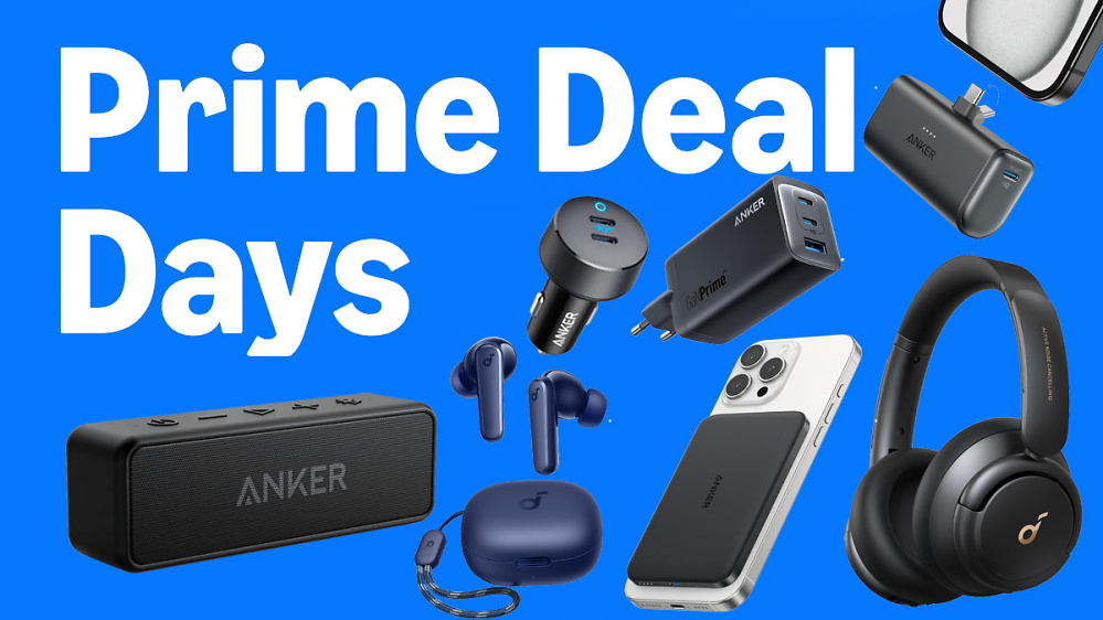 Amazon verramscht Anker beim Prime Day: USB-Ladegeräte, Kabel, Hubs, Powerbanks, Kopfhörer & Co. (Update)