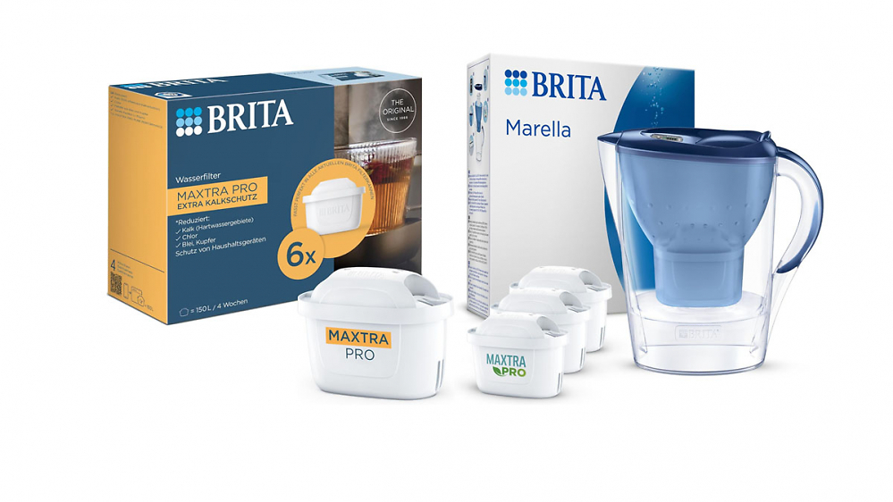 Amazon filtert Preise: Brita Wasserfilter-Kannen und Kartuschen bis zu 43% günstiger - befristete Sonderangebote