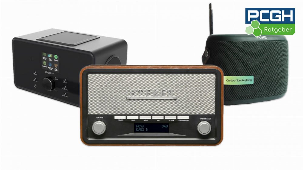Kaufberatung zu DAB-Radios: Gute Modelle von Majority - Bard und Quadriga - im Test