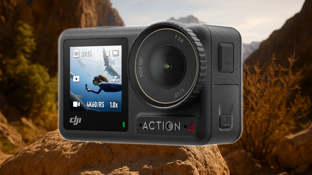 DJI Osmo Action zum Tiefstpreis: Amazon schenkt 45 % Rabatt auf 4K-Action-Cam mit 120 fps & mehr