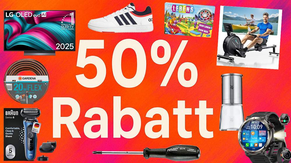Sparen wie am Black Friday: Diese Amazon-Deals mit mind. 50% Rabatt nicht verpassen