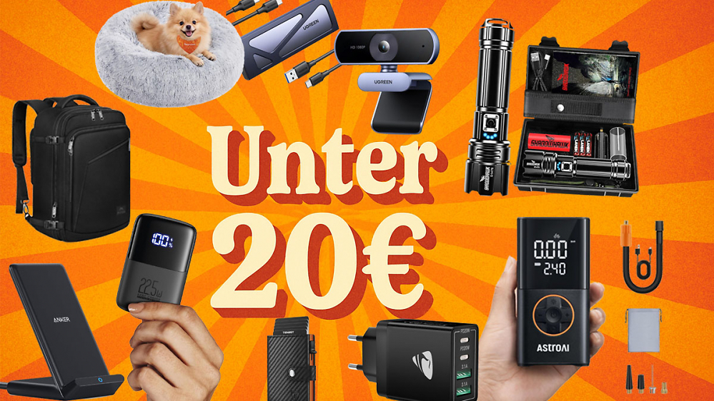 Amazon kontert 19%-MwSt.-geschenkt bei MediaMarkt: Rabatte bis 77% - die 50 besten Amazon-Angebote unter 20€