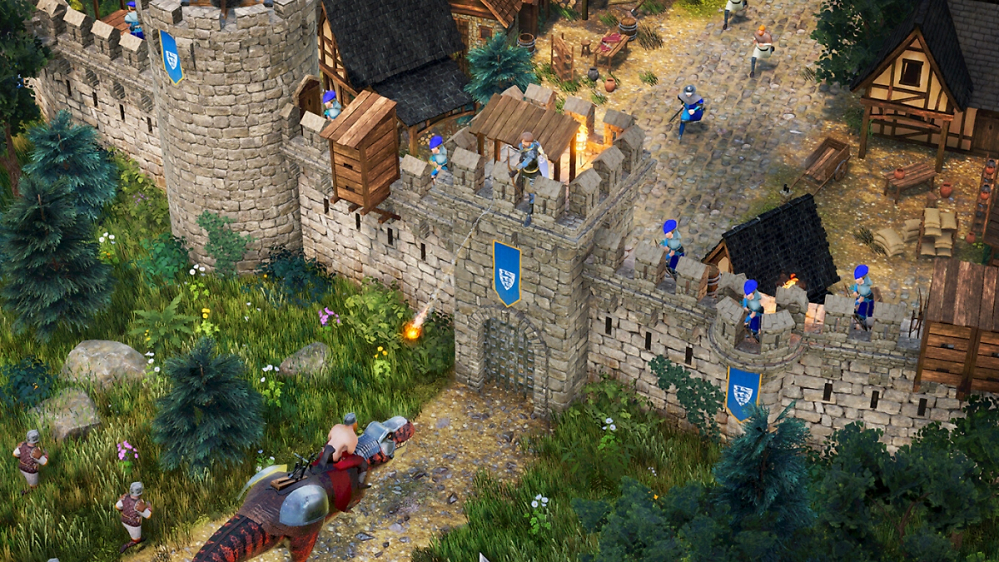 Mittelalter-RTS mit Dinosauriern: Closed Alpha steht auf Steam an