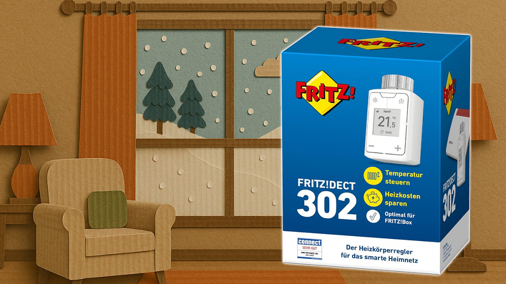 Frohlocket: Smartes Thermostat Fritz DECT 302 bei Amazon klar unter Vergleichspreis 