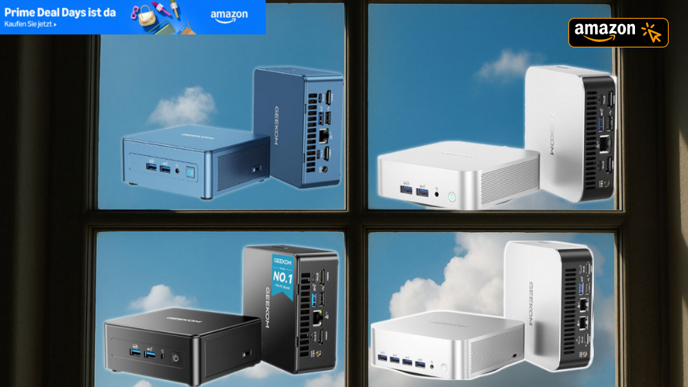 Geekom Mini-PCs ab 170 Euro: Amazon räumt Lager beim Prime Day 