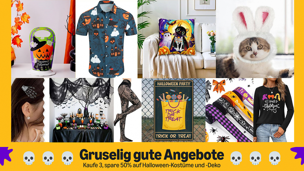 Amazon gewährt 50% Rabatt - aber nur bis Sonntag: 33 Top-Deals der Halloween-Aktion