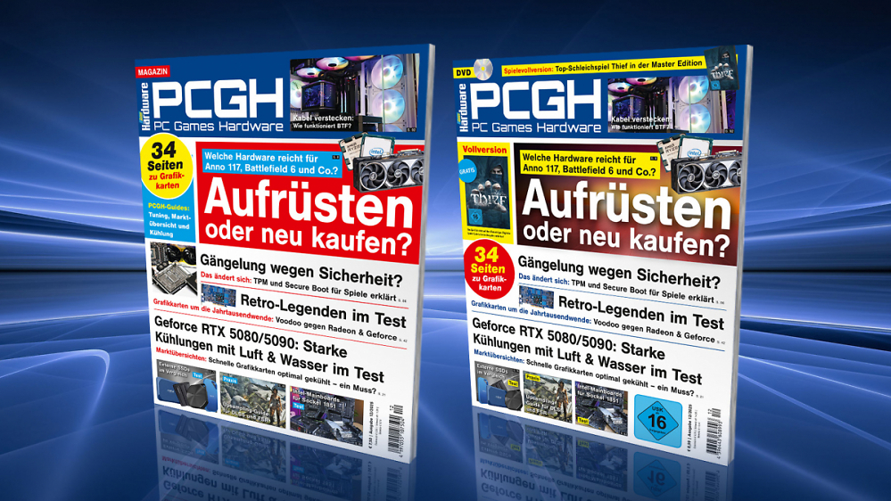 Aufrüstpflicht dank Anno 117 und Battlefield 6? PCGH 12/2025 schlüsselt auf