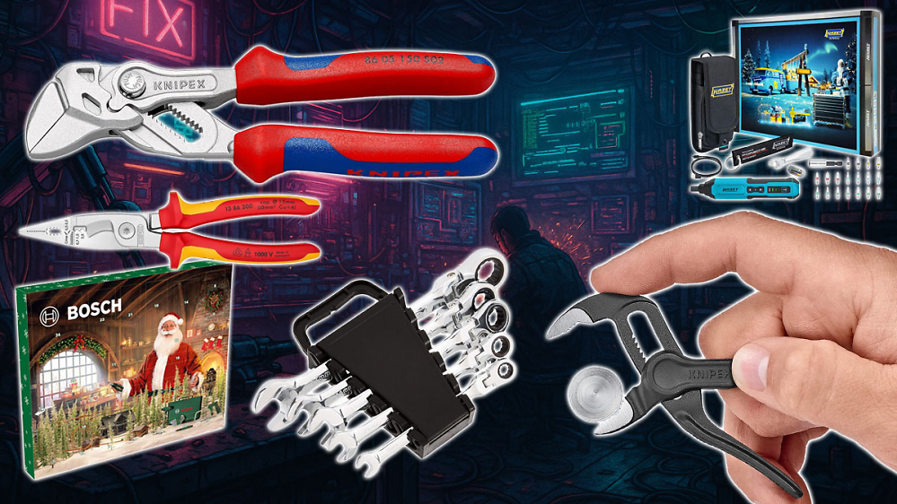 Amazon verjubelt: Knipex Zangenschlüssel Spezial nie billiger, Cobra XS für 18,26 €, Ratschenschlüssel, Adventskalender 