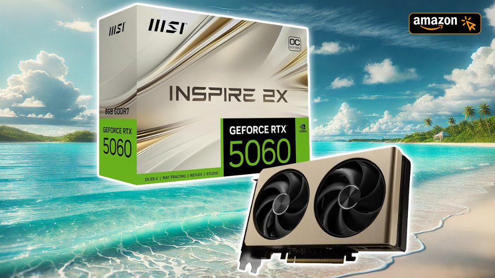 Wenn RTX 5060, dann diese? Einstiegspreis sinkt dank Rekordrabatt auf MSI-Grafikkarte