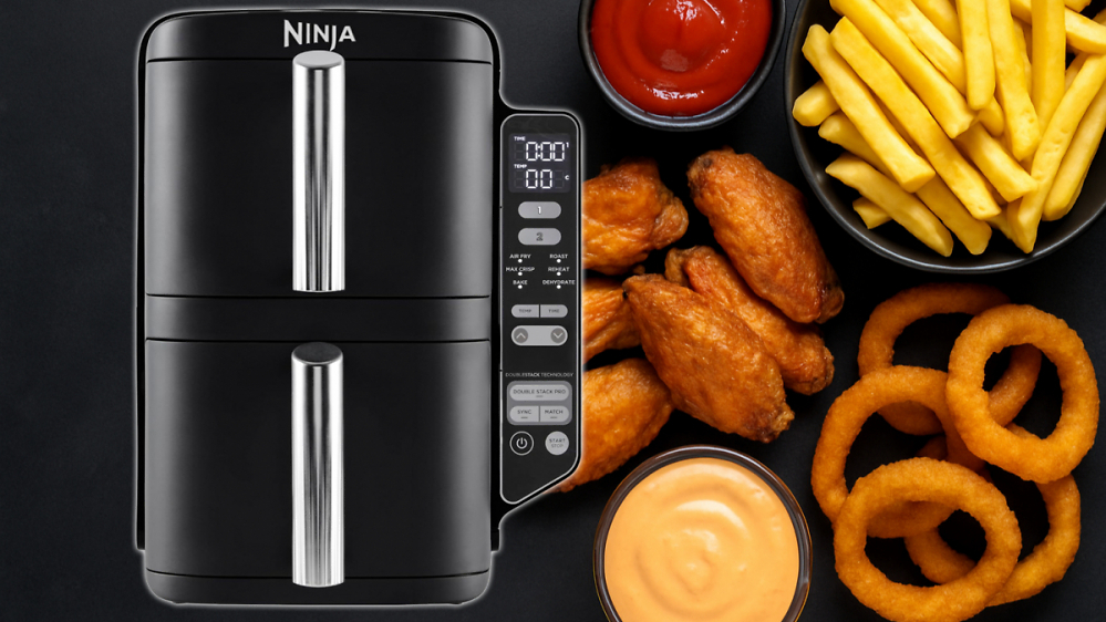 Ninja fegt Amazon-Charts ab: Amazon knallt Topseller-Heißluftfritteuse mit 44 % Rabatt zum Tiefstpreis raus