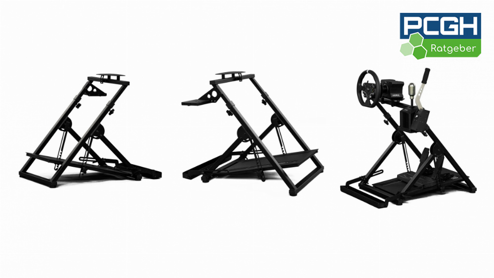 Nitro Concepts C-Racer im Test: Platzsparendes und günstiges Sim-Racing-Rig für Einsteiger