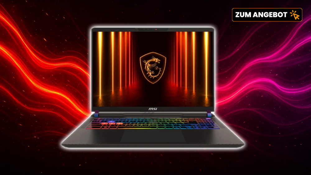 MSI-Gaming-Laptop mit NVIDIA GeForce RTX 5070 Ti: Bei Alternate mit 400 Euro Rabatt