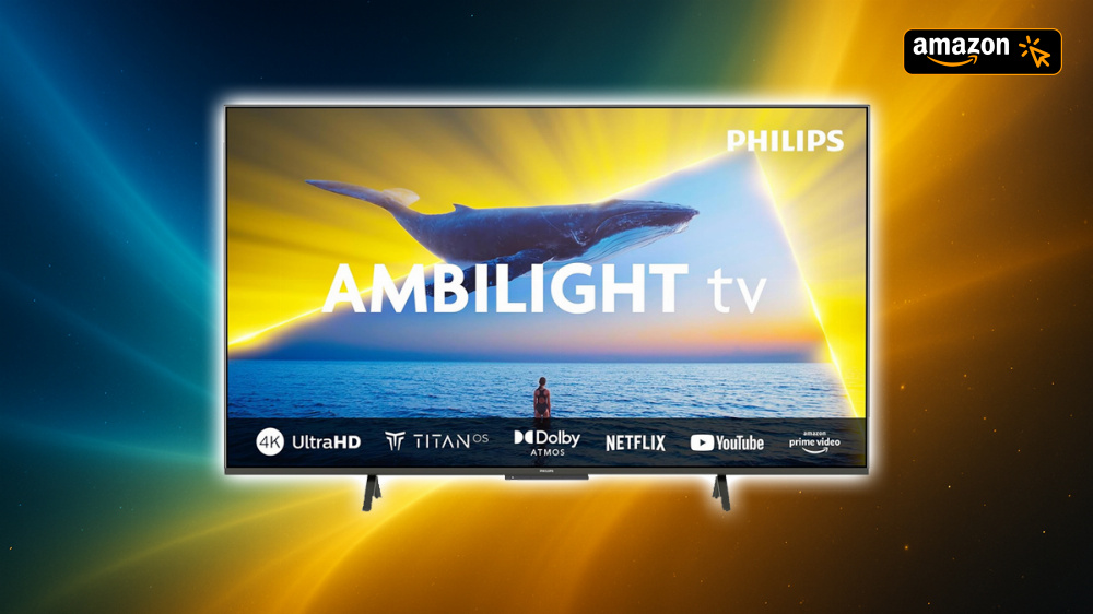 Neuer Bestpreis: 65-Zoll-Ambilight-TV geht bei Amazon günstig wie nie zuvor weg (Update)