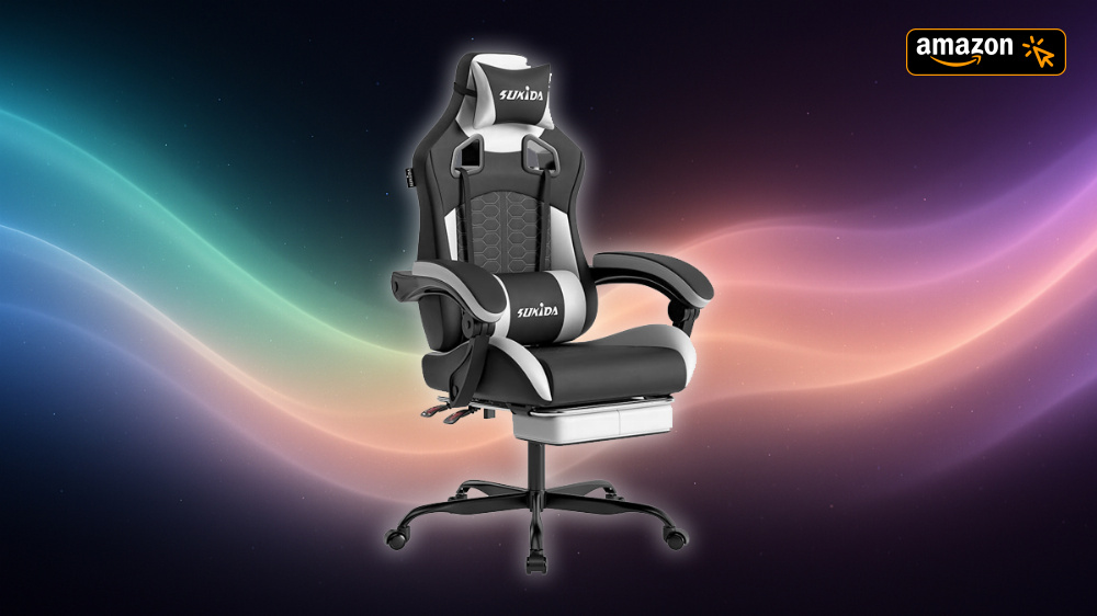 Kein Scherz: Starker Gaming-Stuhl bei Amazon auf unter 70 Euro reduziert