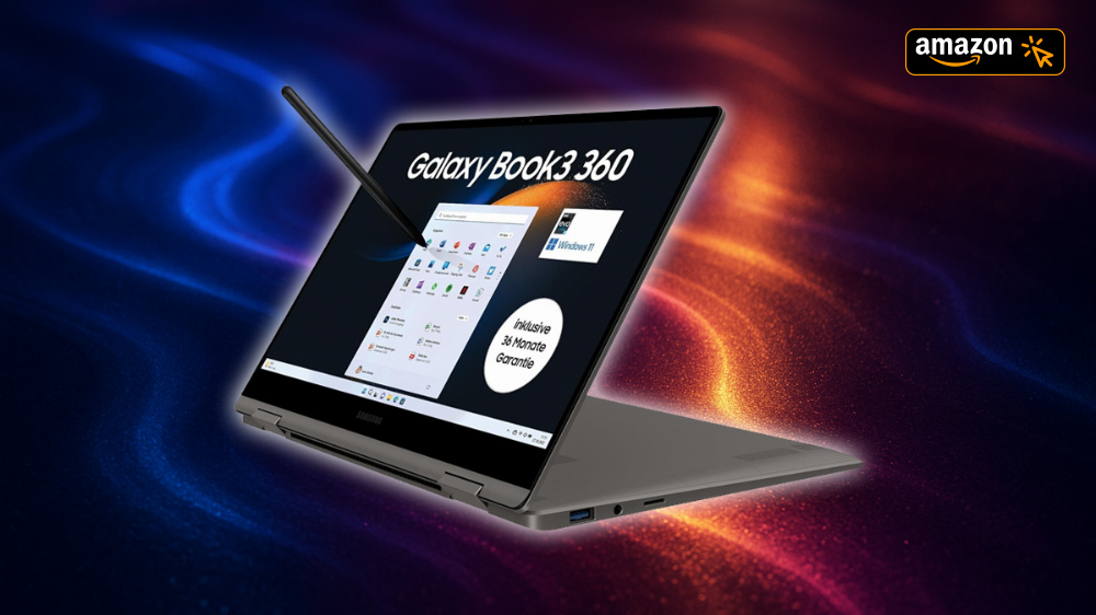 Noch nie günstiger: 2-in-1-Laptop von Samsung bei Amazon zum Tiefstpreis im Angebot (Update)