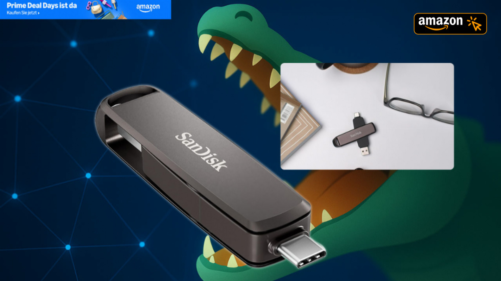 Im Prime Day Angebot nur 0,07€/GByte | Bestseller-USB-Stick von Sandisk günstig schnappen