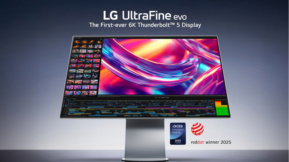 LG Ultrafine: Erster 6K-Monitor mit Thunderbolt 5 für 2.000 US-Dollar vorgestellt
