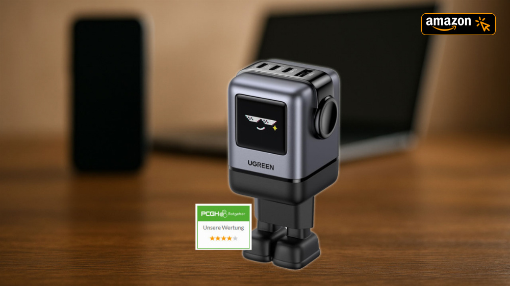 Nur solange der Vorrat reicht: Ugreen 100W-Laderoboter zum Bestpreis unter 50€