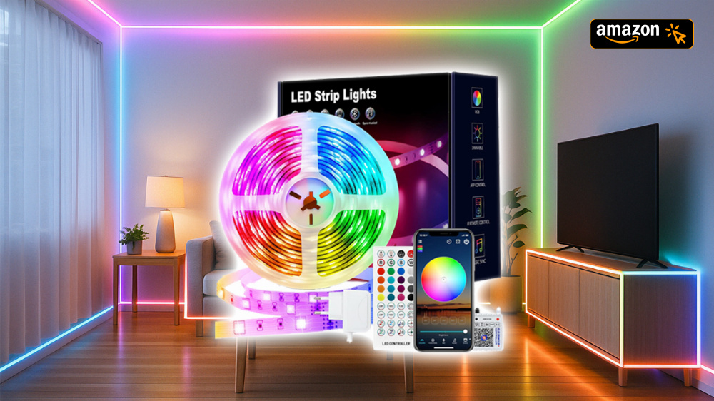 Smarte Beleuchtung zum Sparpreis: LED-Strip für nur 1,59 Euro pro Meter