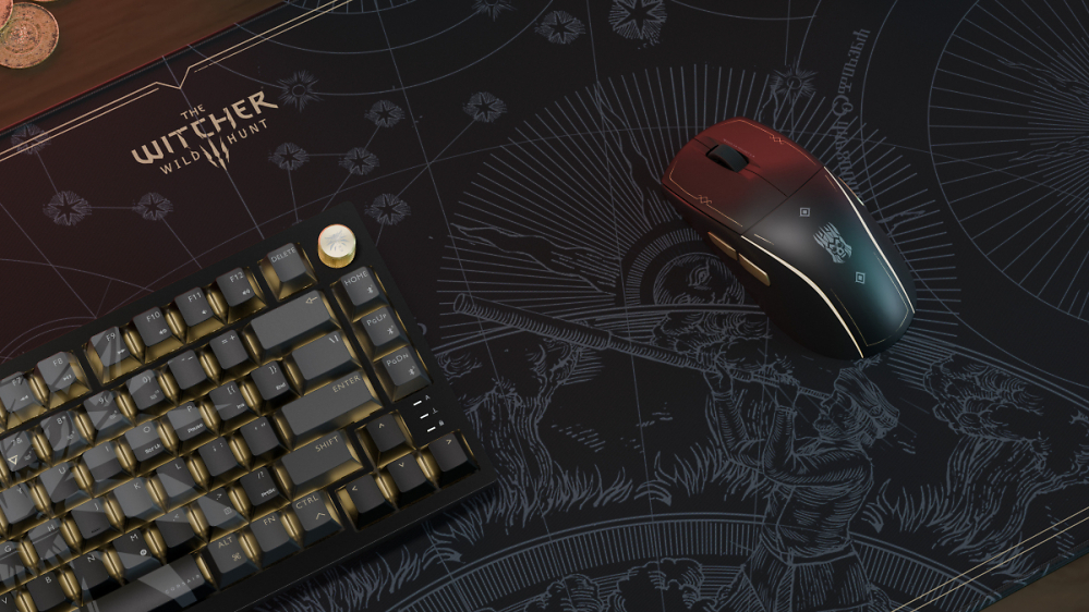 CDPR × Corsair: Limitierte Maus, Tastatur und Mauspad zum Jubiläum von The Witcher 3