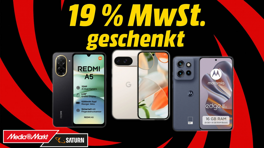 Smartphones ab 65 Euro: Xiaomi, Motorola, Google Pixel 9 u.v.m. nirgendwo günstiger