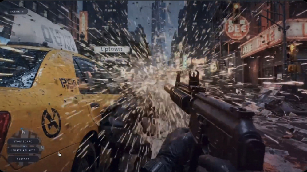 "KI-generierte Spiele werden fantastisch sein": Sieht so die Zukunft der Shooter aus?