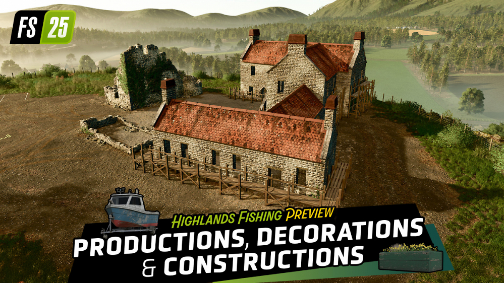 Landwirtschafts-Simulator 25: Highlands Fishing bringt Fischfang und Aquakultur auf die Felder