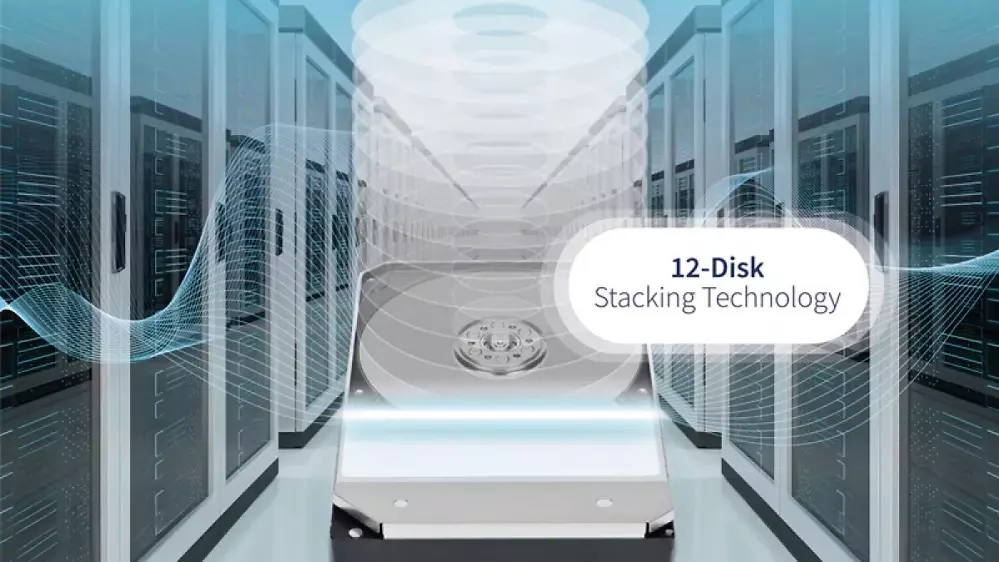 Toshiba erreicht Meilenstein: 40-TB-Festplatten dank neuer 12-Scheiben-Technik