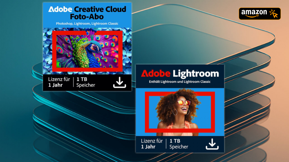 Preisrutsch bei Amazon: Zum Black Friday bis zu 63 % auf Photoshop + Lightroom-Bundle sparen