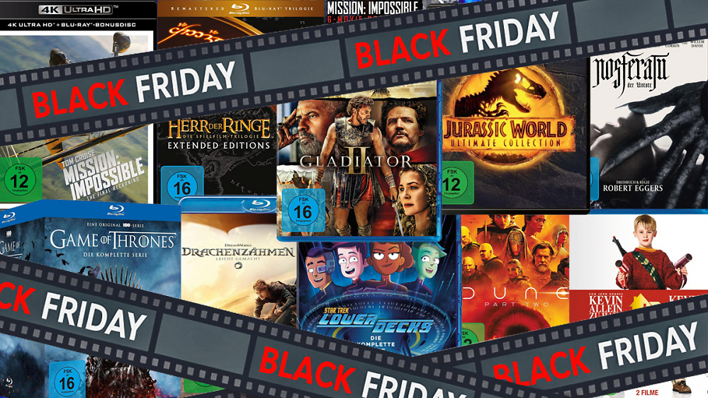 Amazon drischt Blu-rays raus: Gladiator II, Der Herr der Ringe, Dune: Part Two, Nosferatu ...