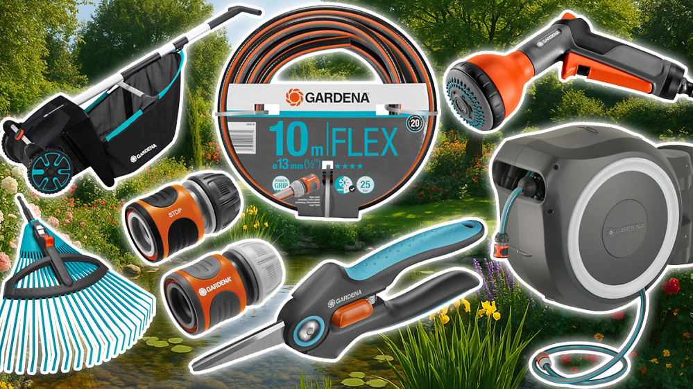 Amazon Black Friday: Rekordverdächtig reduziert sind Gardena Schlauchbox, Akku-Mäher etc.