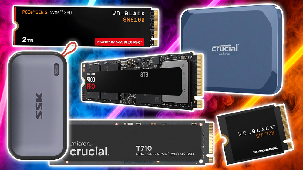 SSDs beim Black Friday: Amazon haut Samsung und WD mit PCI-E 5.0 günstig wie nie raus