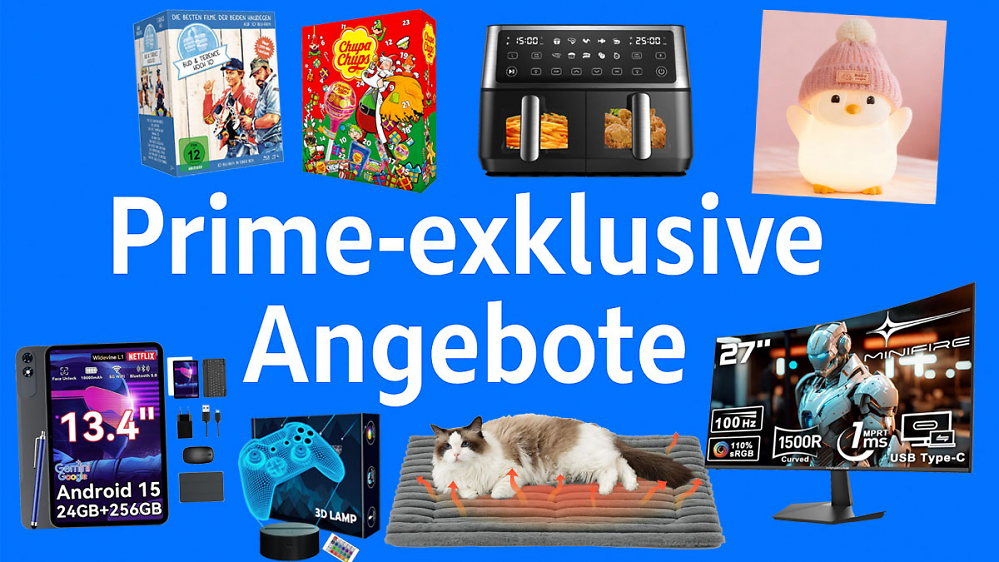 Prime Day beim Black Friday? 30 Top-Deals, die nur für Prime-Mitglieder gelten