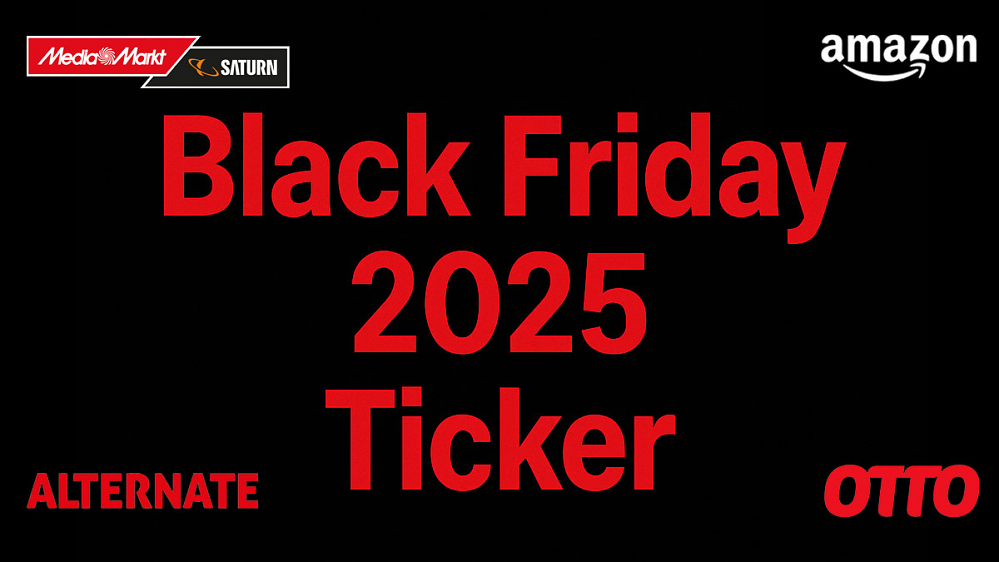 Black Friday Ticker: Die besten Deals des Mega-Rabatt-Events (Update: Tiefstpreise bei Amazon)