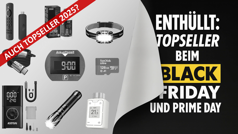 Enthüllt: Das waren die Topseller beim letzten Black Friday und Prime Day