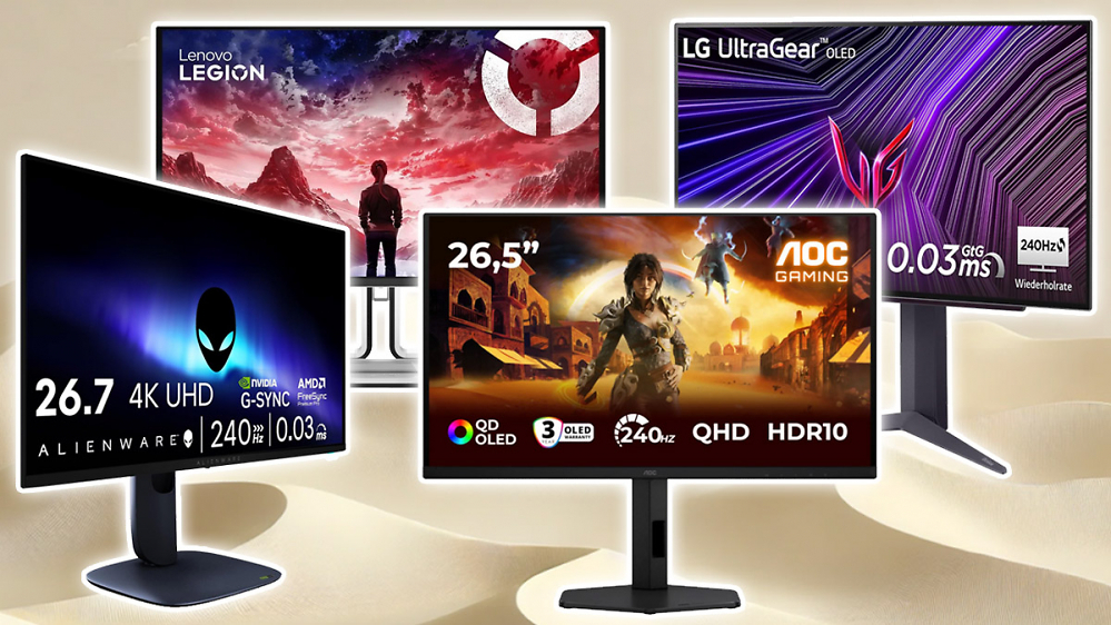 Gaming-OLEDs sind endlich kein Luxus mehr: WHQD unter 400 €, 4K UHD unter 600 €