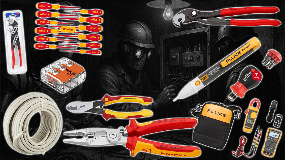 Amazon reicht Knipex, Fluke & Wiha ab 10 €: Elektro-Zange, NYM, Spannungsprüfer, VDE-Schraubendreher, Stubby (14 Bits) u.v.m.